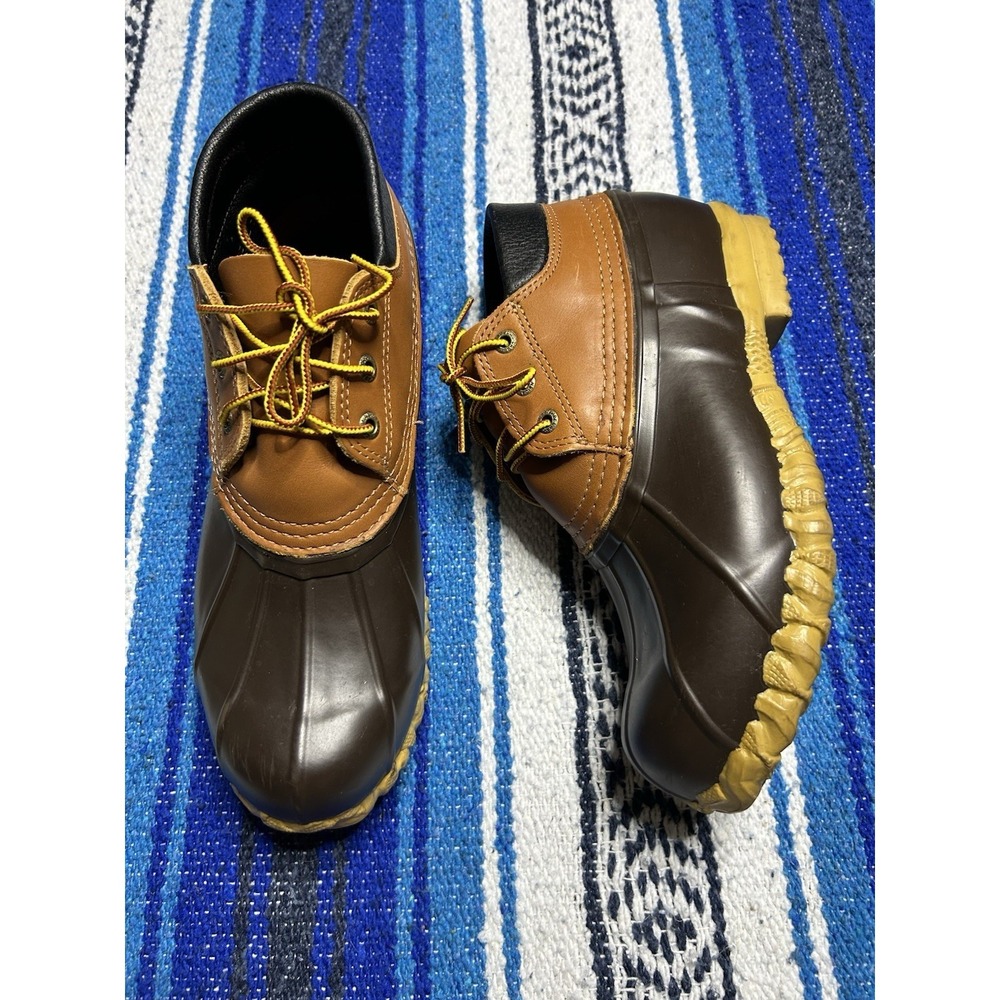 Cabela's Steel Shank Low Top Rain Duck Boots Mens size 10 Outdoor